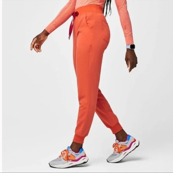 Figs Pants & Jumpsuits Figs Zamora High Waisted 2 Joggers In Sunset